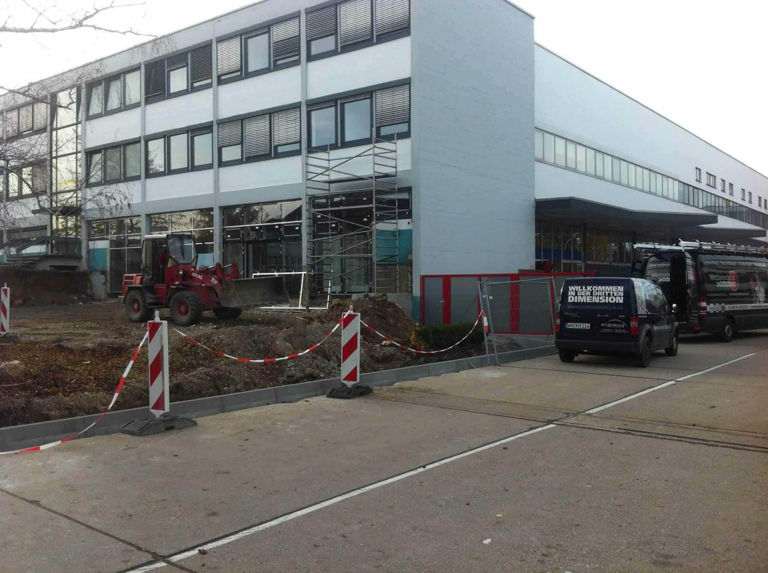 Küchenhalle Winnenden Umbau Küchenstudio Umzug