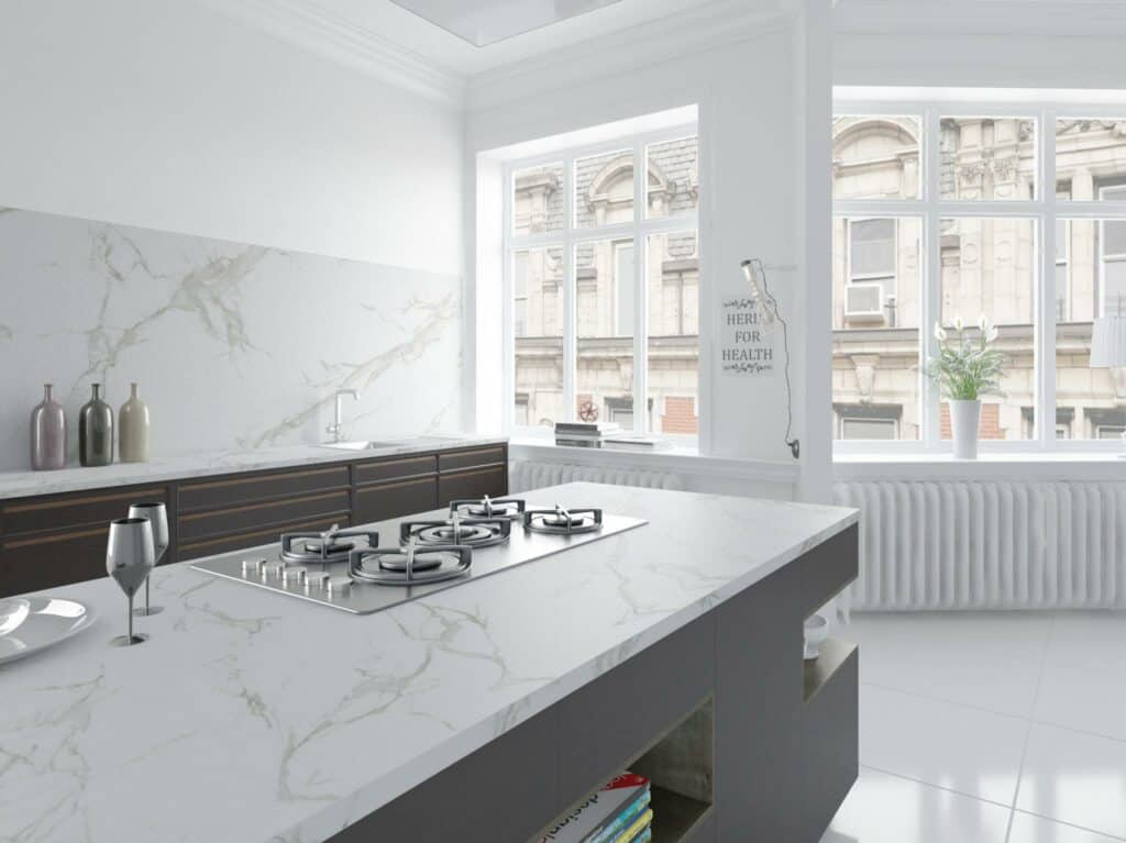 Cosentino APL und Nischenverkleidung Dekton