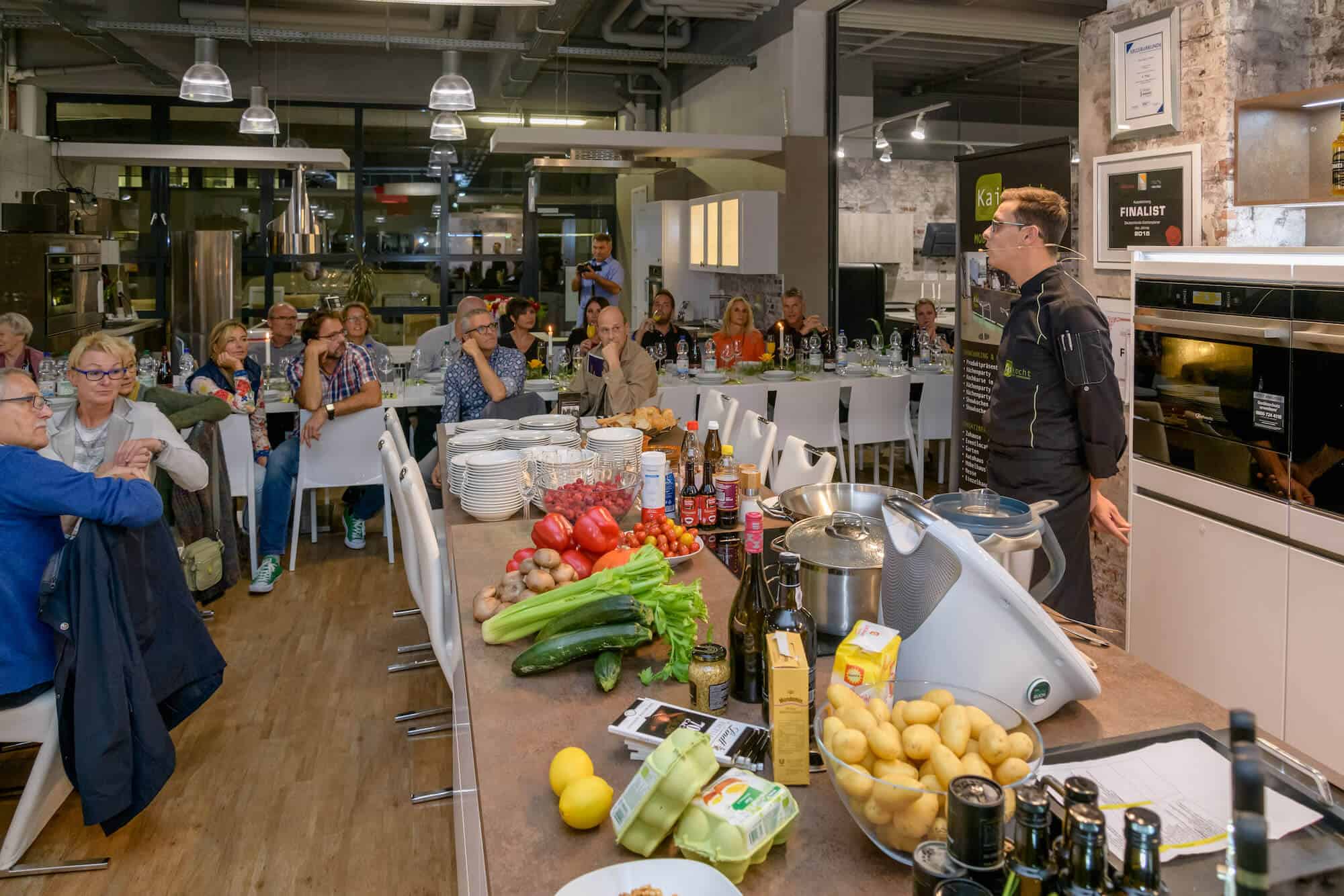 Kai Kocht Franz Xaver-Bürkle Kochevent Küchenhalle